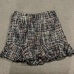 Forever 21 sequin tweed skirt